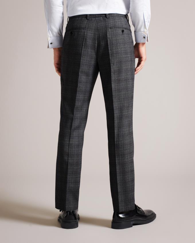 Pantalon Ted Baker Slim Fit Check Suit Grise Homme | SUK-44256673